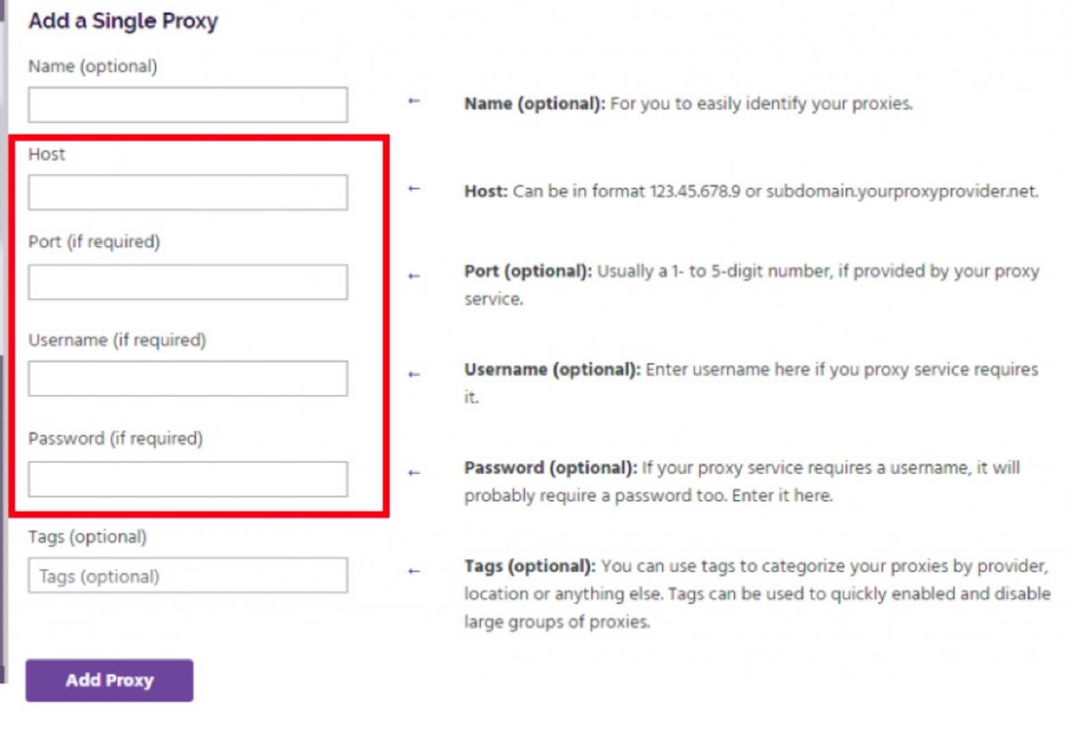 How to set up a proxy in Ghost Browser - HowToUseProxy.com