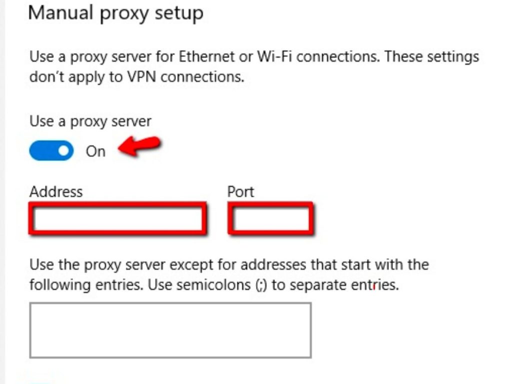 How to set up a proxy on Microsoft Edge - HowToUseProxy.com